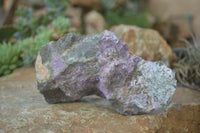 Natural Rough Stichtite & Serpentine Specimens x 3 From Barberton, South Africa