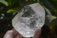 Polished Clear Quartz Points x 2 From Madagascar