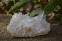 Natural Clear Quartz Crystal Clusters  x 6 From Madagascar