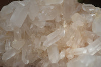 Natural Clear Quartz Crystal Clusters  x 6 From Madagascar