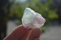 Natural Rough Watermelon Fluorite Cobbed Specimens  x 35 From Namibia