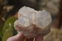 Natural Cascading Smokey Quartz Clusters x 3 From Luena, Congo