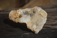 Natural Golden Limonite Quartz Clusters x 6 From Zambia