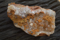 Natural Golden Limonite Quartz Clusters x 6 From Zambia