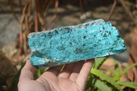 Natural Drusy Chrysocolla Dolomite Specimens x 3 From Likasi, Congo