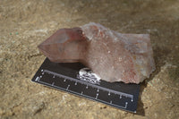 Natural Red Hematoid Quartz Specimens x 4 From Karoi, Zimbabwe