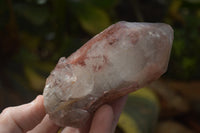 Natural Red Hematoid Quartz Specimens x 4 From Karoi, Zimbabwe