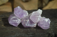 Natural Jacaranda Amethyst Crystals x 35 From Mumbwe, Zambia