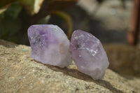 Natural Jacaranda Amethyst Crystals x 35 From Mumbwe, Zambia