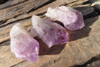 Natural Jacaranda Amethyst Crystals x 20 From Mumbwe, Zambia