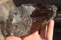 Natural Large Smokey Quartz Crystals x 2 From Mulanje, Malawi