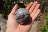 Polished Rubellite Pink Tourmaline Egg & Spheres x 6 From Madagascar