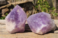 Natural Jacaranda Amethyst Crystals x 6 From Mumbwe, Zambia