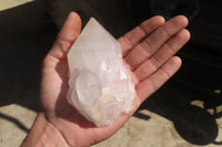 Natural Large Quartz Crystals  x 6 From Madagascar