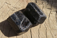 Natural Schorl Black Tourmaline Specimens x 20 From Erongo, Namibia