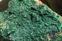 Natural Crystalline Malachite Specimens  x 2 From Congo