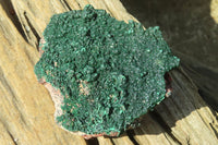 Natural Crystalline Malachite Specimens  x 2 From Congo