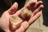 Natural Smokey Quartz Crystals x 35 From Luena, Congo