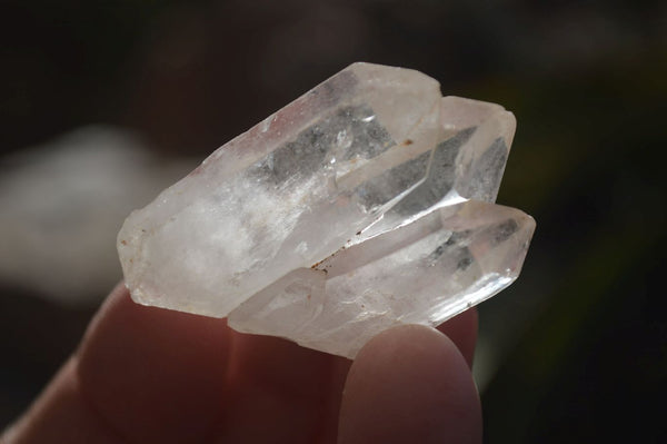 Natural Clear Quartz Crystals x 35 From Mpika, Zambia