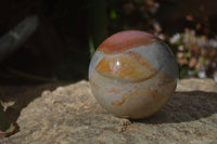 Polished Polychrome Jasper Spheres  x 4 From Madagascar