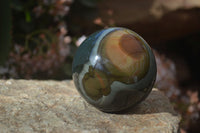 Polished Polychrome Jasper Spheres  x 4 From Madagascar