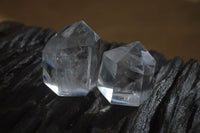 Polished Clear Quartz Points x 12 From Madagascar