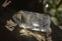 Polished Clear Quartz Points x 12 From Madagascar