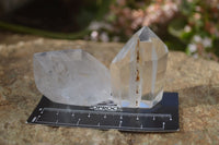 Polished Clear Quartz Points x 12 From Madagascar