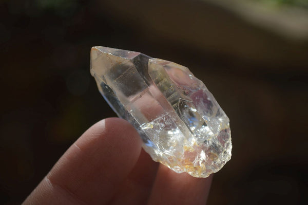 Natural Clear Quartz Crystals x 70 From Mpika, Zambia