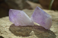 Polished Jacaranda Amethyst Crystals x 12 From Mumbwe, Zambia