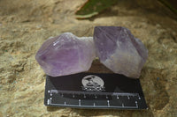 Polished Jacaranda Amethyst Crystals x 12 From Mumbwe, Zambia