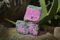 Natural Pink Salrose Cobaltion Dolomite Specimens  x 6 From Kakanda, Congo