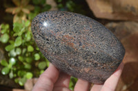 Polished Black Tourmaline Matrix Standing Free Forms x 2 From Madagascar