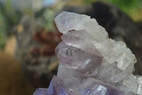 Natural Jacaranda Amethyst Cluster x 1 From Mumbwe, Zambia