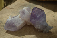 Natural Brandberg Amethyst Crystals x 12 From Brandberg, Namibia