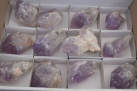 Natural Brandberg Amethyst Crystals x 12 From Brandberg, Namibia