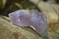 Natural Jacaranda Amethyst Crystals x 12 From Mumbwa, Zambia