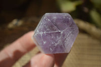 Natural Jacaranda Amethyst Crystals x 12 From Mumbwa, Zambia