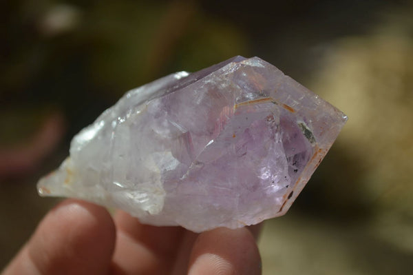 Natural Amethyst  Hematoid Crystals x 20 From Kolomo, Zambia