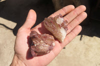 Natural Red Hematoid Quartz Specimens x 24 From Karoi, Zimbabwe