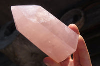 Polished Mixed Rose Quartz Items x 4 From Antsirabe, Madagascar