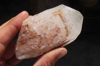 Natural Large White Clear Quartz Crystals  x 6 From Madagascar