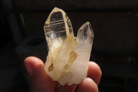 Natural Bright Clear Quartz Crystals x 35 From Mpika, Zambia