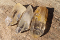 Natural Bright Clear Quartz Crystals x 35 From Mpika, Zambia