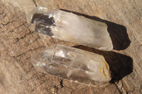 Natural Bright Clear Quartz Crystals x 35 From Mpika, Zambia