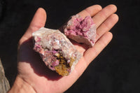 Natural Pink Salrose Cobaltion Dolomite Specimens  x 12 From Kakanda, Congo