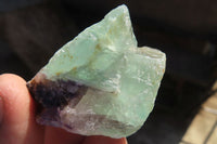 Natural Rough Watermelon Fluorite Cobbed Specimens  x 35 From Namibia