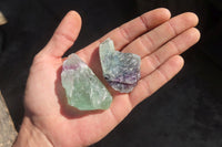 Natural Rough Watermelon Fluorite Cobbed Specimens  x 35 From Namibia