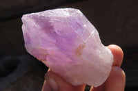 Natural Jacaranda Amethyst Crystals x 12 From Mumbwa, Zambia