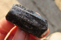 Natural Schorl Black Tourmaline Specimens  x 24 From Zimbabwe